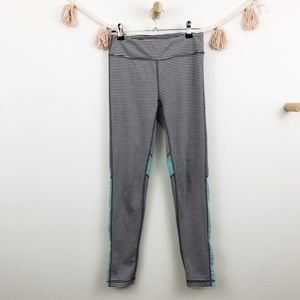 90 Degree Reflex Mesh Striped Workout leggings